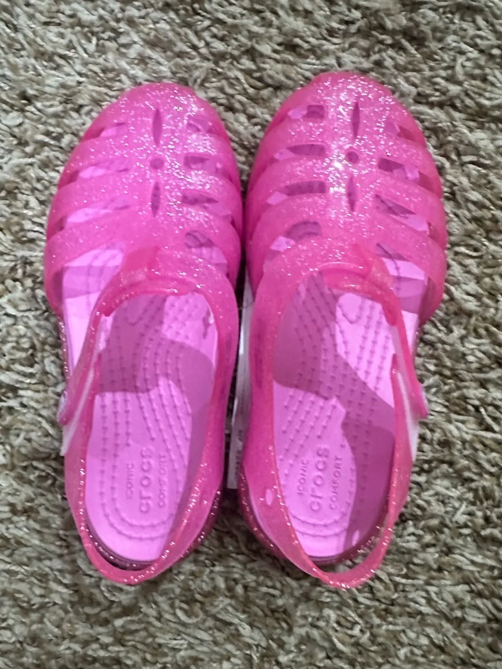 Crocs Kids Isabella Fisherman Sandal - Size 10c
